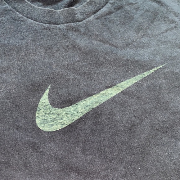 90s center swoosh short sleeve shirt - Picture 3 of 4